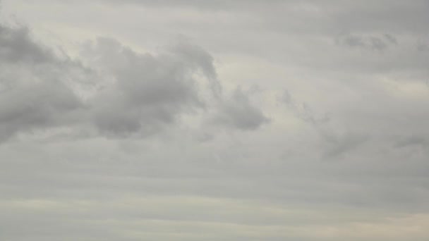 Lapso Tempo Baixa Nebulosidade Mudança Tempo Movimento Nuvem Mudança Climática — Vídeo de Stock