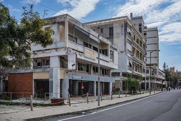 Kıbrıs Hayalet Şehri, Famagusta, Varosha. Sokaklar. 26.03.2023