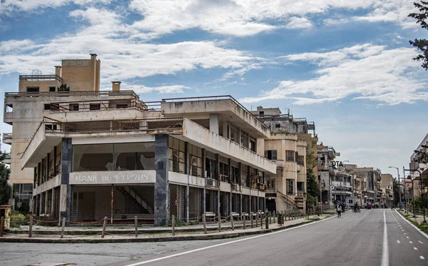 stock image The Ghost City of Cyprus, Famagusta, Varosha. Streets. 26.03.2023