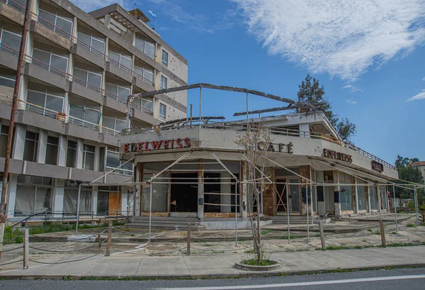 Kıbrıs Hayalet Şehri, Famagusta, Varosha. Sokak. 26.03.2023