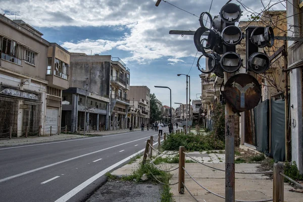 Kıbrıs Hayalet Şehri, Famagusta, Varosha. Sokaklar. 26.03.2023