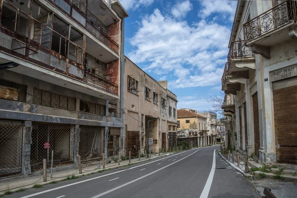Kıbrıs Hayalet Şehri, Famagusta, Varosha. Sokaklar. 26.03.2023