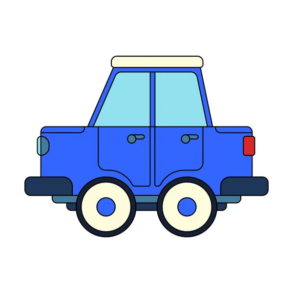 Color Vector Icon Toys Car Truck Engaging Interactive Toys Spark — Stock Vector