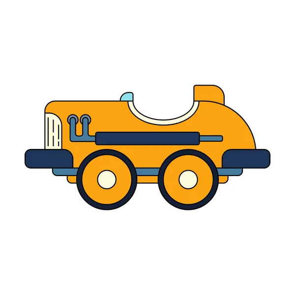 Color Vector Icon Toys Car Truck Engaging Interactive Toys Spark — Stock Vector