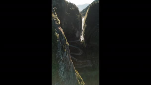 Вид Висоти Гірський Хребет Півдні Бразилії — стокове відео