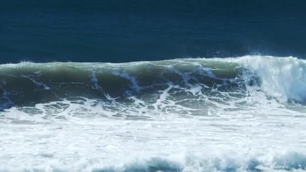 Океанічна Хвиля Розбивається Березі Бразилії Стокове Відео 