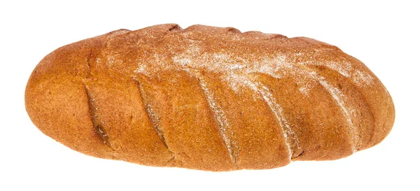 Chléb Izolovaný Bílém Pozadí Detail Pro Design Designové Prvky Makro — Stock fotografie