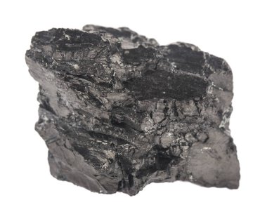 Kömür beyaz arka planda izole edilmiş. Tasarım ayrıntıları. Tasarım elemanları. Makro.