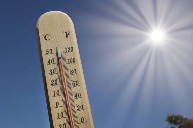 Termometre, yüksek sıcaklık, sıcak hava dalgası, yüksek ısı