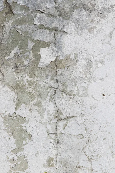Vecchio Muro Gesso Con Sporco Bianco Nero Graffiato Sfondo Orizzontale — Foto Stock
