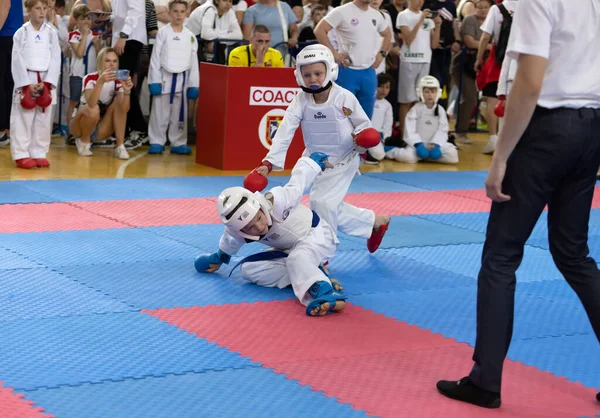 Odessa Ukraine June 22023 Participants Karate Competition Children Many Children — Stock Photo, Image
