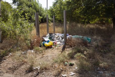 Ev Çöplüğü Yığını Yasadışı Çöplük Çöplüğü Orman Kirliliği Çevresel Sorun Çöplük Atık Atık Doğa Kirliliği Ekolojik Çöp Çöplüğü Çöp Çöplüğü Çevre Geri Dönüşüm Sorununa Zarar Verdi