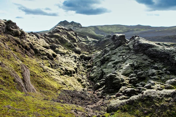 典型的冰岛景观 — 图库照片