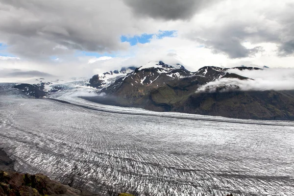 Över Ett Glaciärområde — Stockfoto