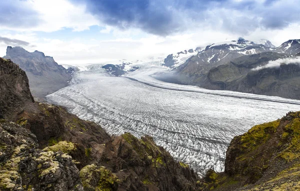 Buzul Arazisi Manzarası — Stok fotoğraf