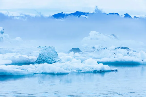 Icebergs Azules Islandia — Foto de Stock