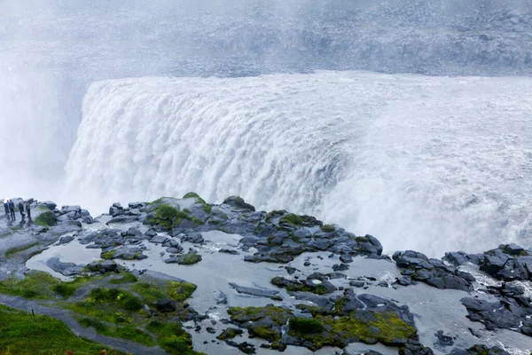 Cachoeira Pawerful Islândia — Fotografia de Stock
