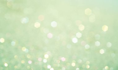 Soyut doğa yeşil bokeh arkaplanı .