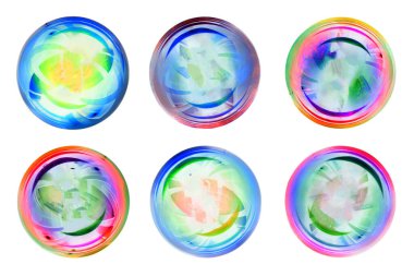 sabun köpüğü beyaz zemin üzerine izole .