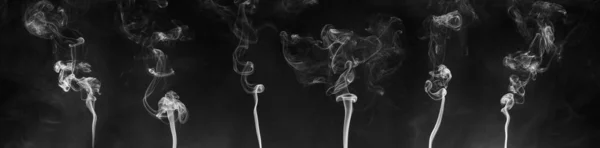 Fumaça Abstrata Fundo Escuro — Fotografia de Stock
