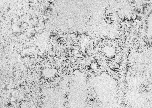 Snow Frost Texture Background — Stock Photo, Image