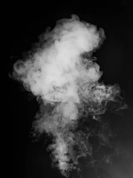 Streszczenie Dymu Ciemnym Tle — Zdjęcie stockowe
