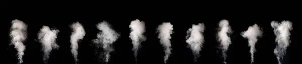 Fumaça Abstrata Fundo Escuro — Fotografia de Stock