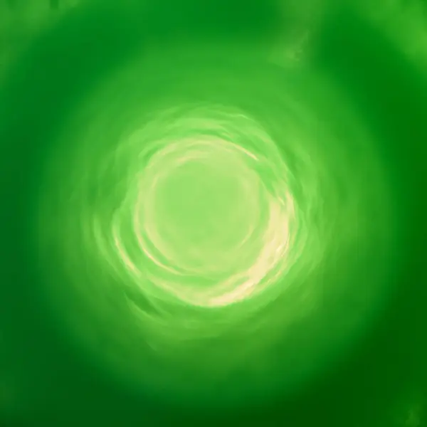 Зеленая Спираль Зеленом Фоне — стоковое фото