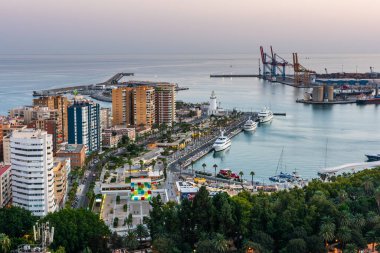 Malaga, Endülüs, İspanya Limanı