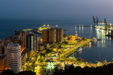 Malaga, Endülüs, İspanya Limanı