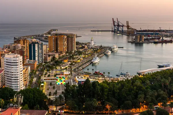 Malaga, Endülüs, İspanya Limanı