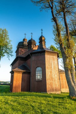 St. Basil Ortodoks Kilisesi Büyük Konieczna, Polonya.