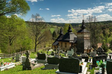 Polonya Kunkowa 'daki Ortodoks Aziz Luke Kilisesi Evangelist