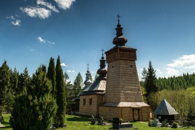 Leszczyny, Polonya 'daki Ortodoks Aziz Luke Kilisesi Evangelist