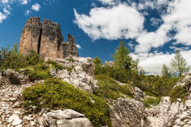 Alpine Battlefield: Cortina d 'Ampezzo, İtalya' da Birinci Dünya Savaşı Siperleri
