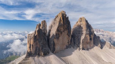 Dolomitlerin Üstü: Gökyüzünden Tre Cime