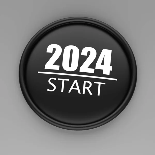 Rendering Van Happy New Year 2022 Blinkend Gouden Vector Ontwerp — Stockfoto