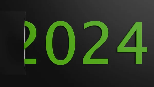 Representación Feliz Año Nuevo 2022 Brillante Diseño Vectores Oro — Foto de Stock
