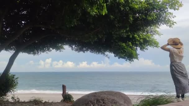Huayuan Bay Recreation Area Praia Areia Bonita Localizada Taitung Leste — Vídeo de Stock