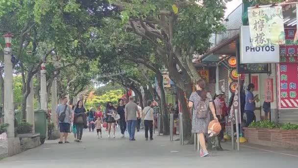 Bali Tamsui New Taipei City Octombrie Peisaje Frumoase Din Bali — Videoclip de stoc