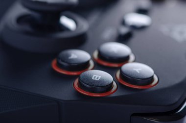 Joystick oyun denetleyici makro bulanık arkaplan