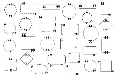 Alıntı kutusu ve konuşma balonu şablonları ayarlandı