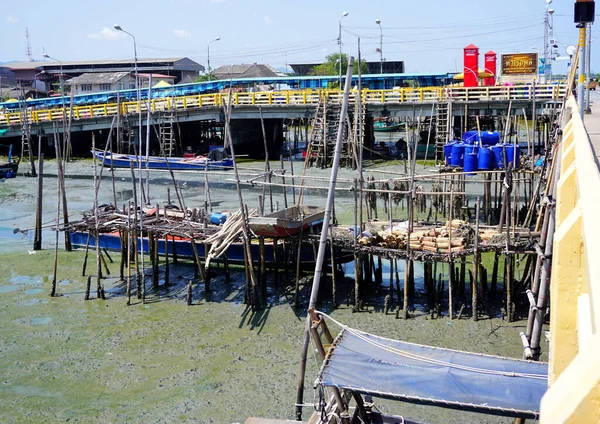 Chonburi Thailand May Storage Fisherman Bridge June 2023 Chonburi Thailand — Stock Photo, Image