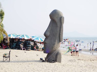 BANGSAEN, THAILAND - 20 HAZİRAN: Bangsaen Koff Festivali 2024, Bangsaen, Chonburi, Tayland 