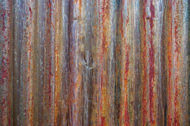 Paslı çinko çatı, Eski desen grunge arkaplan