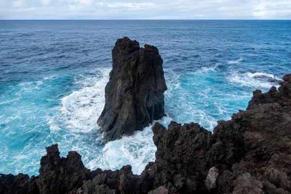 Ponta Ferraria Sao Miguel Adası Azores Portekiz Avrupa — Stok fotoğraf