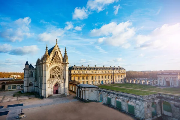 Sainte Chapelle Vénes Ett Gotiskt Kungligt Kapell Inom Befästningarna — Stockfoto