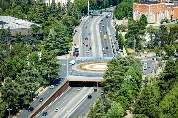 Karuzela Tunel Placu Plaza Cardenal Cisneros Madrycie Hiszpania — Zdjęcie stockowe