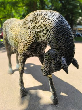 Çek Cumhuriyeti, Pilsen Central Park 'ında bronz at heykeli
