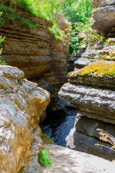 Verken Rosomaca Canyon Stara Planina Een Adembenemend Natuurfenomeen Gevormd Door — Stockfoto